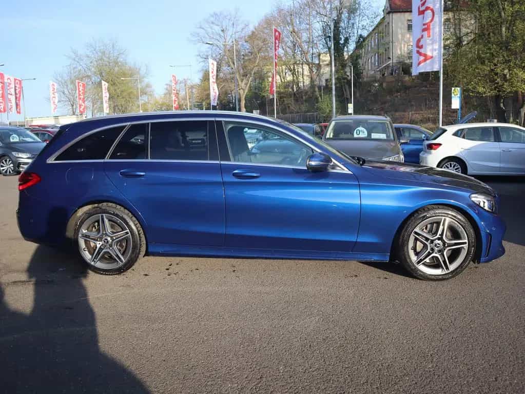 Mercedes-Benz C-Class T-Modell AMG Line LED Navi Panorama AHK 07/2018-photo-6