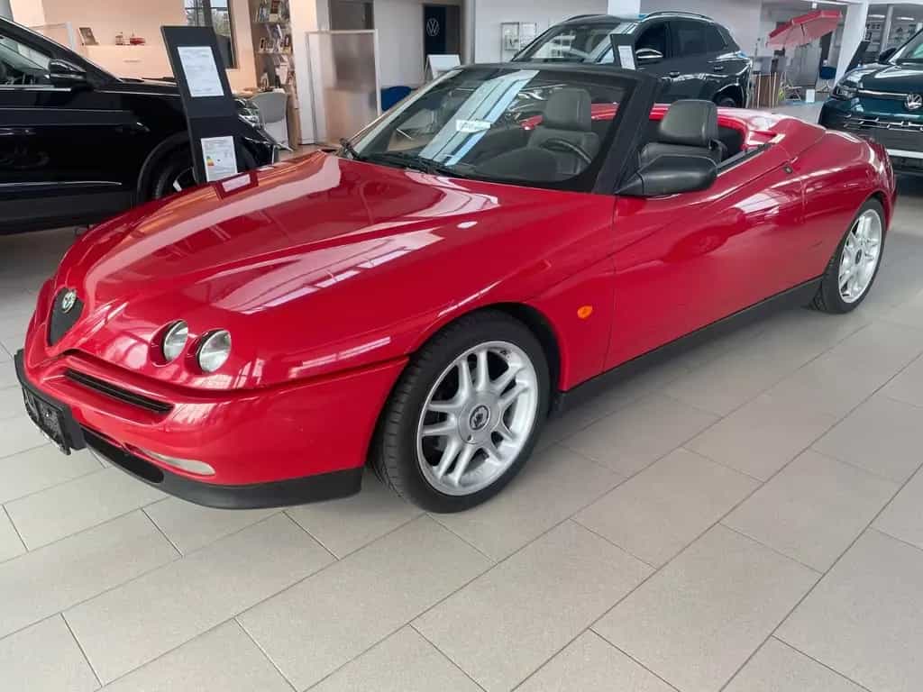 Alfa Romeo Spider 3.0 V6 -Selten 2. Hand Nichtraucher 09/1995-photo-10