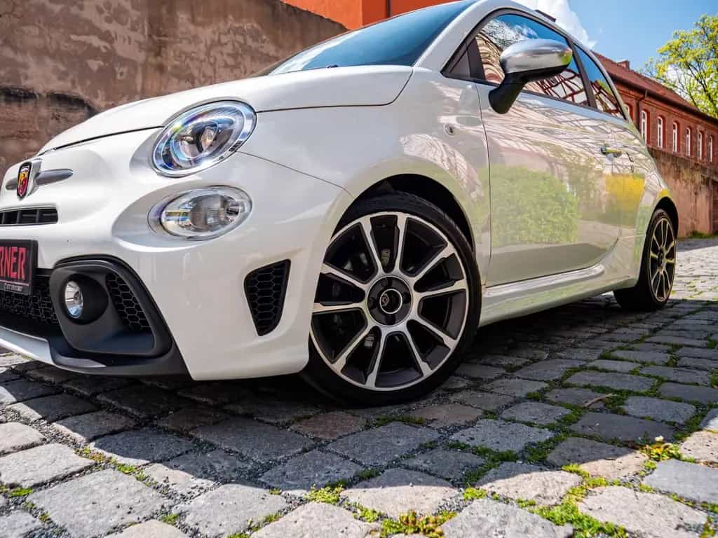 Abarth 595 Turismo LEDER BRAUN / Schalter !!! 12/2016-photo-1