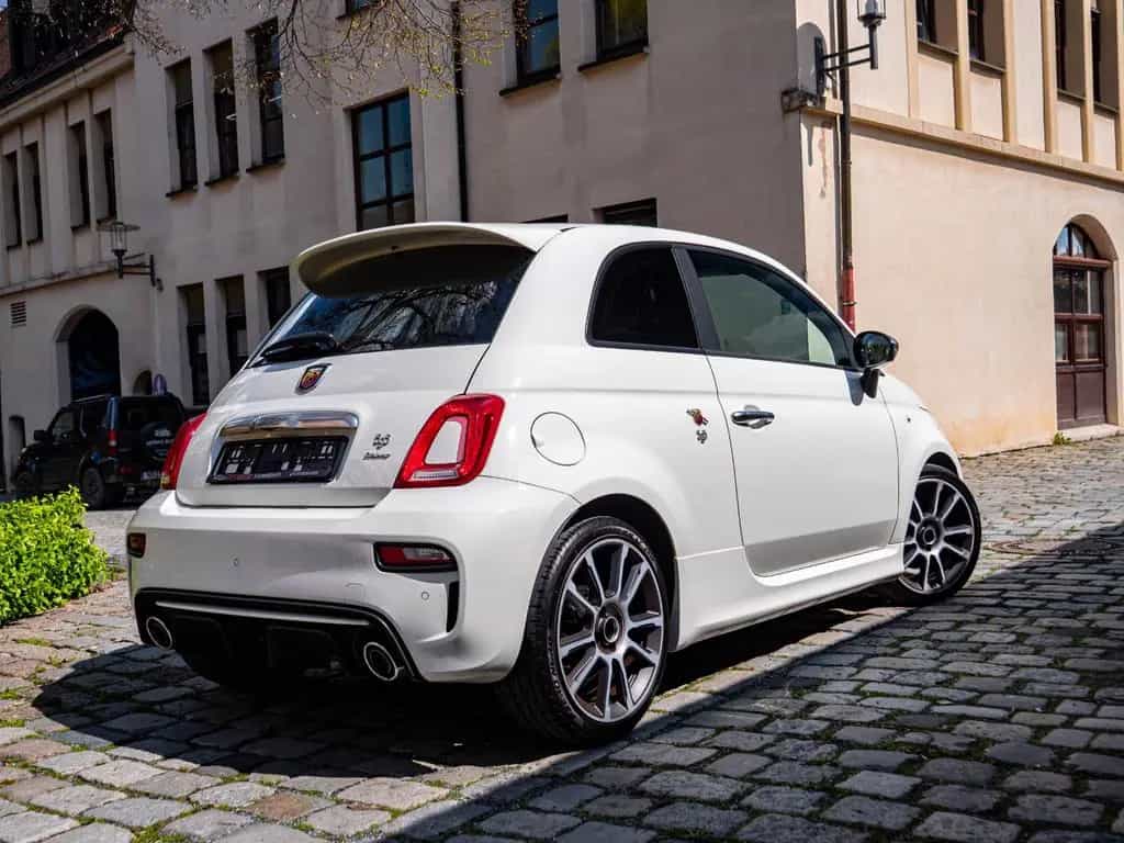 Abarth 595 Turismo LEDER BRAUN / Schalter !!! 12/2016-photo-12