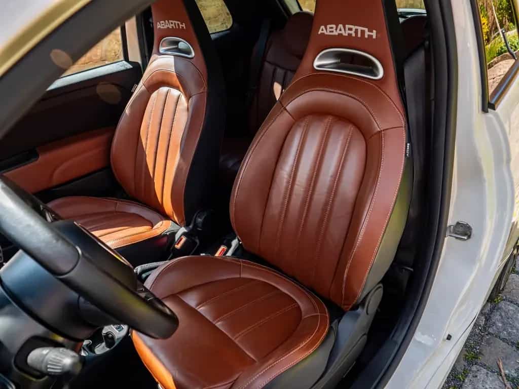 Abarth 595 Turismo LEDER BRAUN / Schalter !!! 12/2016-photo-24