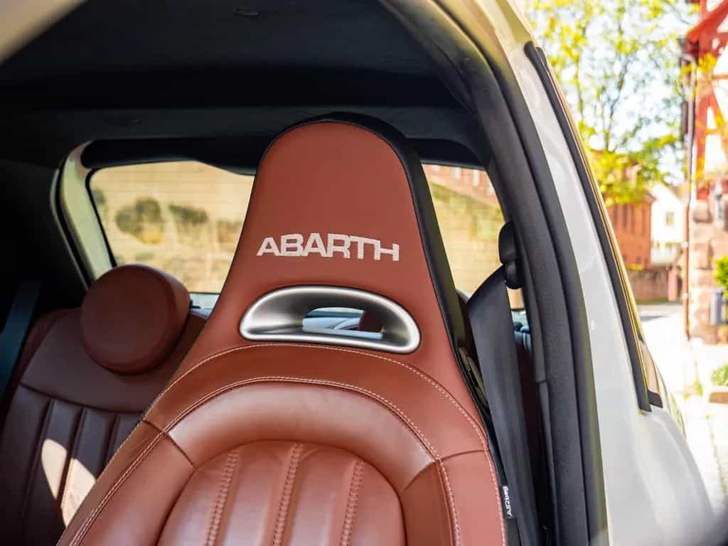 Abarth 595 Turismo LEDER BRAUN / Schalter !!! 12/2016-photo-25