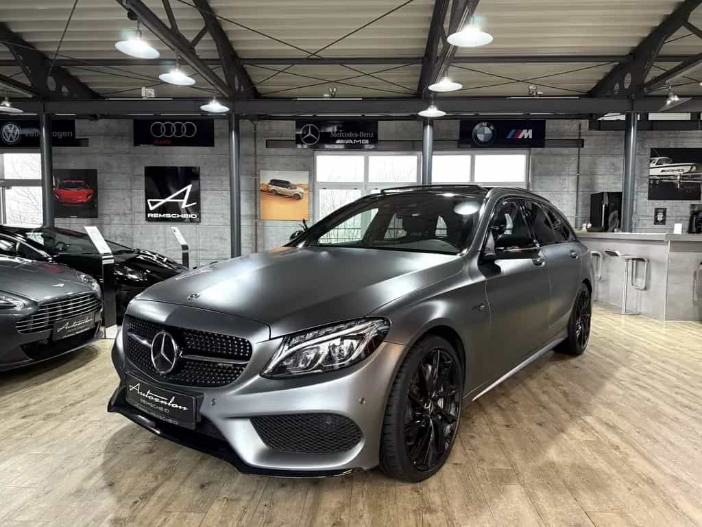 Mercedes-Benz C-Class 43 AMG T 4Matic*PERF.ABGAS*KAMERA*PANO*LED 11/2017-photo-0