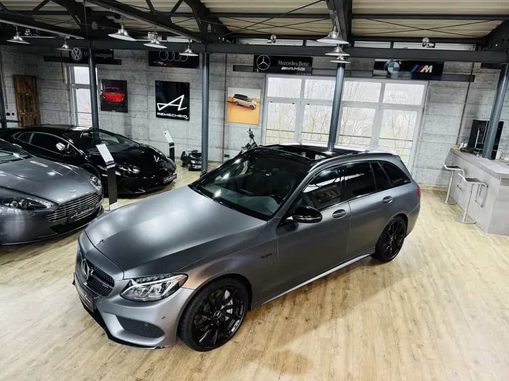 Mercedes-Benz C-Class 43 AMG T 4Matic*PERF.ABGAS*KAMERA*PANO*LED 11/2017-photo-1