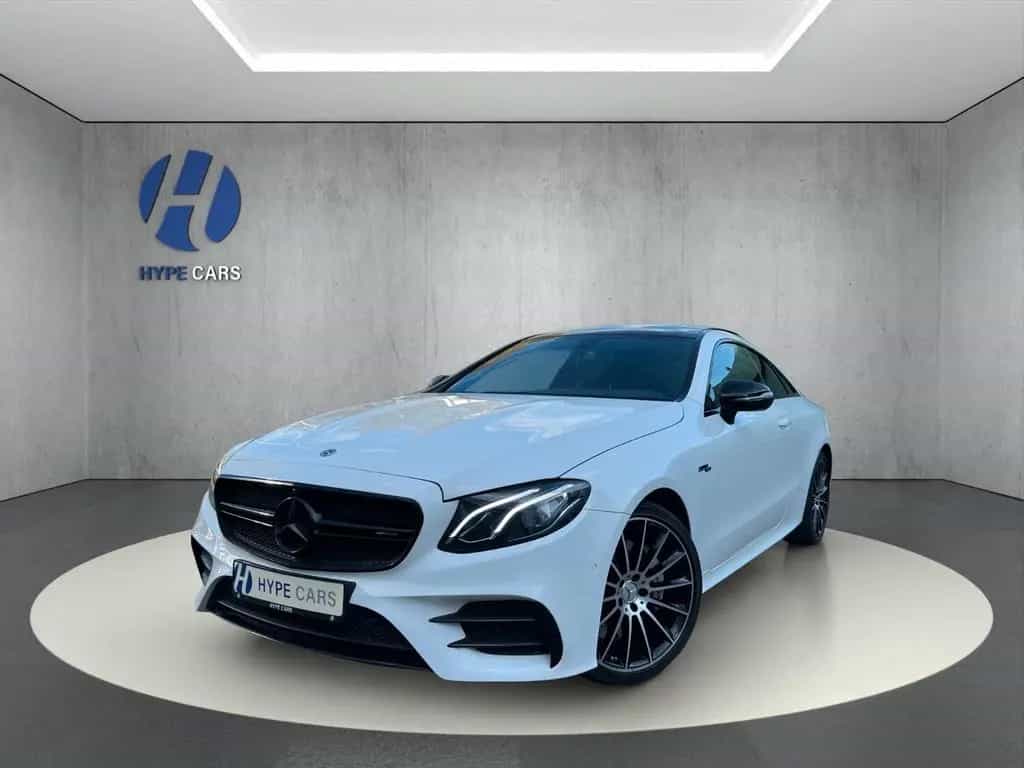 Mercedes-Benz E-Class 53 AMG 4M Coupe Pano RFK BURM. LED Luft. 20LM 10/2018-photo-0