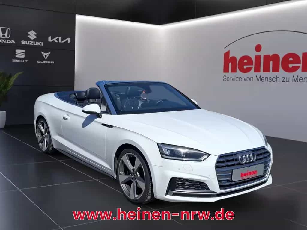 Audi A5 Cabriolet 2.0 TFSI sport NAVI LED LEDER 19Z 06/2017-photo-1