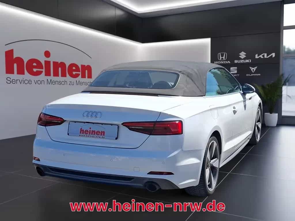 Audi A5 Cabriolet 2.0 TFSI sport NAVI LED LEDER 19Z 06/2017-photo-3