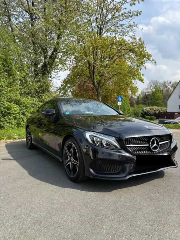 Mercedes-Benz C-Class Coupé AMG-Line*Night Paket*Pano*9G-Tronic 12/2016-photo-0