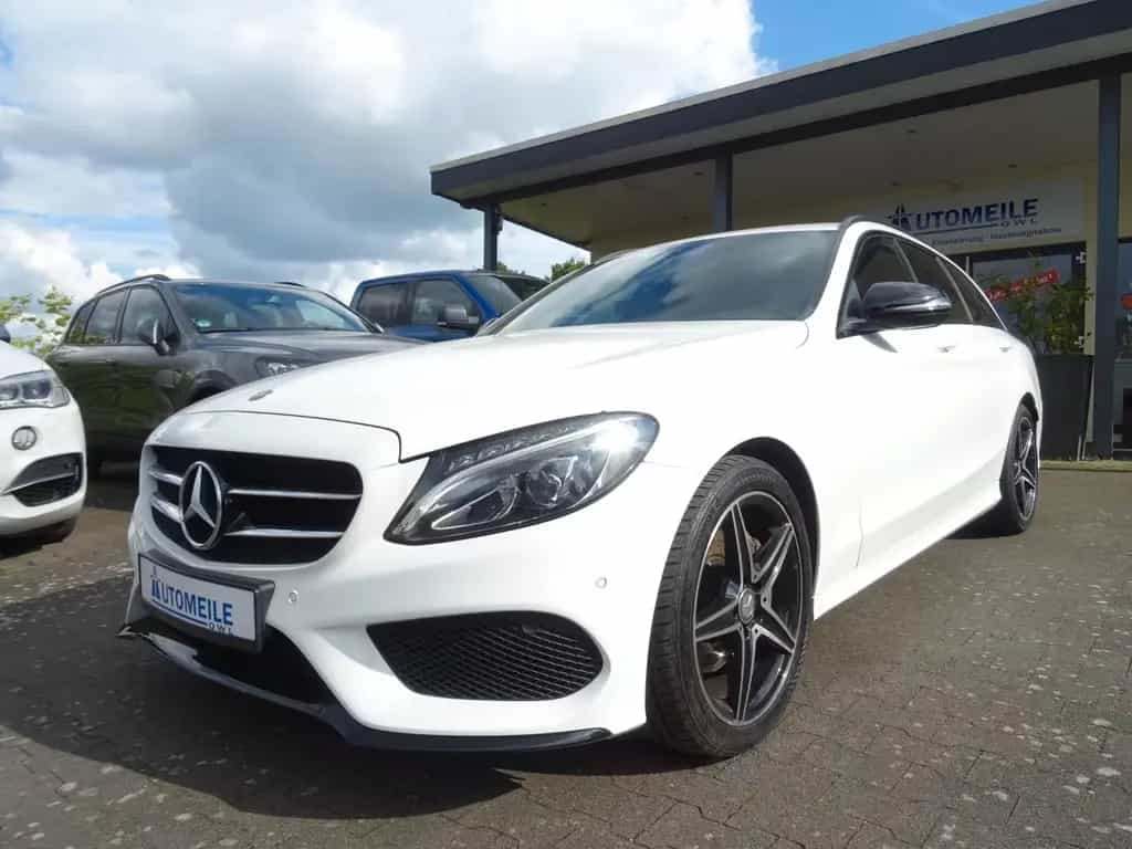 Mercedes-Benz C 180 T AMG LED NAVI LEDER PDC SHZ BLUET. 09/2015-photo-0