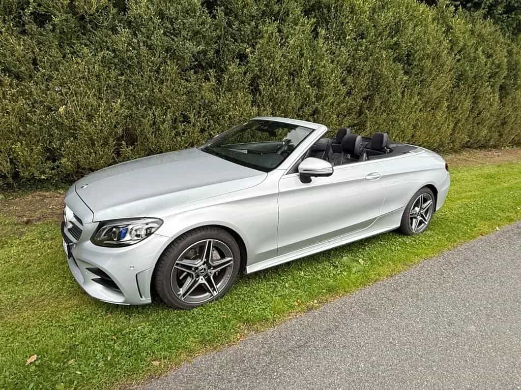 Mercedes-Benz C-Class 220d C 220d Cabrio AMG Line Facelift 360° AHK 08/2018-photo-0