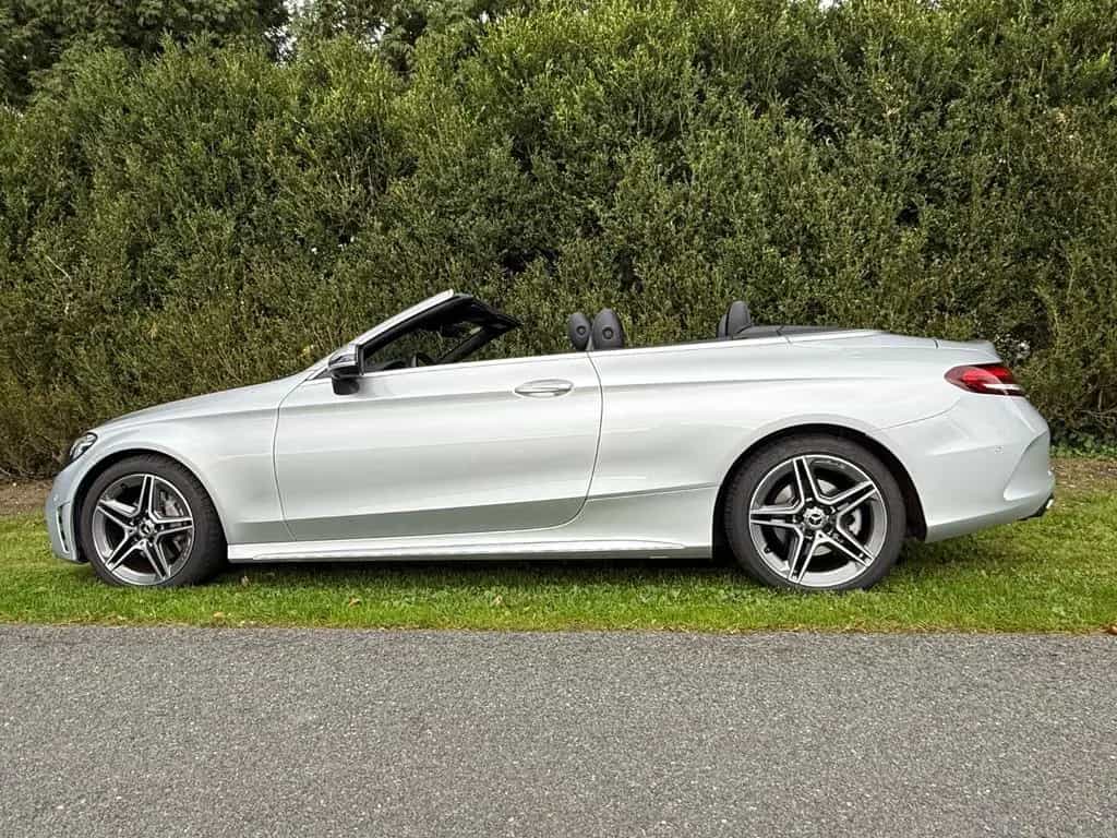 Mercedes-Benz C-Class 220d C 220d Cabrio AMG Line Facelift 360° AHK 08/2018-photo-1