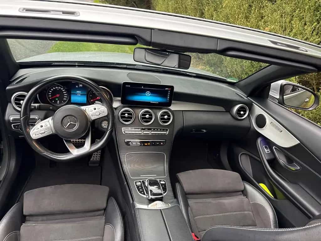 Mercedes-Benz C-Class 220d C 220d Cabrio AMG Line Facelift 360° AHK 08/2018-photo-10