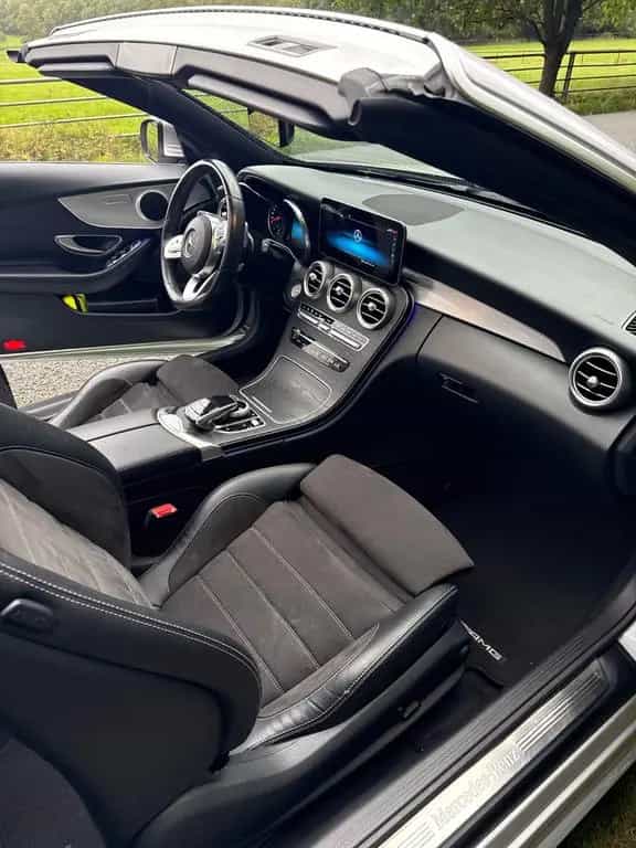 Mercedes-Benz C-Class 220d C 220d Cabrio AMG Line Facelift 360° AHK 08/2018-photo-12
