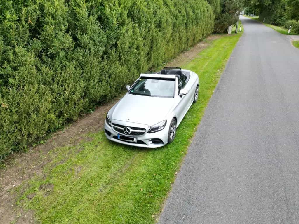 Mercedes-Benz C-Class 220d C 220d Cabrio AMG Line Facelift 360° AHK 08/2018-photo-17