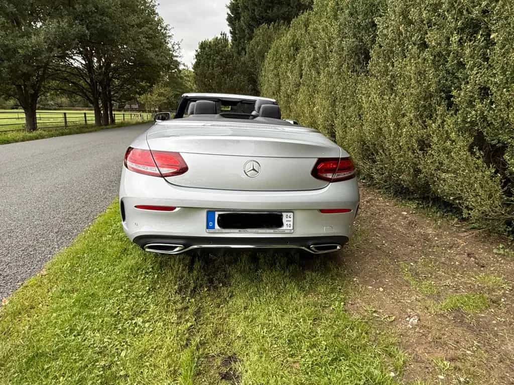 Mercedes-Benz C-Class 220d C 220d Cabrio AMG Line Facelift 360° AHK 08/2018-photo-3