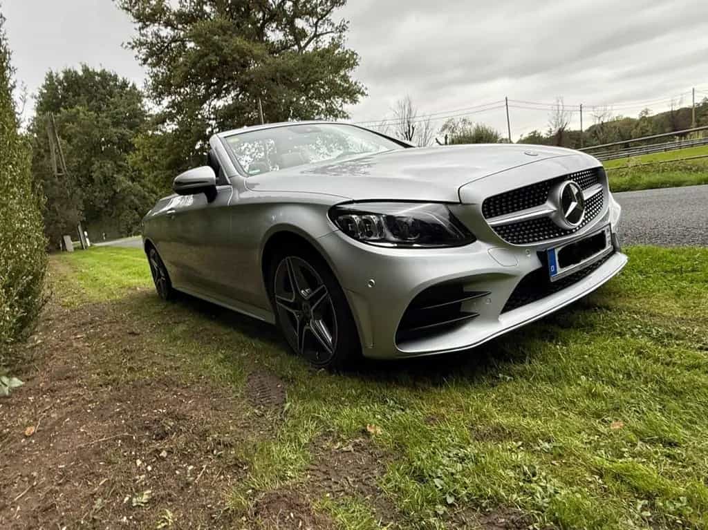 Mercedes-Benz C-Class 220d C 220d Cabrio AMG Line Facelift 360° AHK 08/2018-photo-4