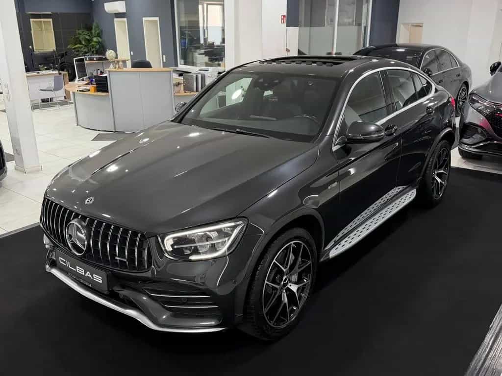 Mercedes-Benz GLC-Class 43 AMG 4M Coupe*PANO*AMBI*KAM*GSD*WIDE*AHK* 11/2019-photo-0