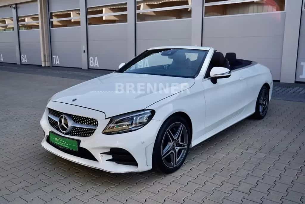Mercedes-Benz C 200 Cabrio AMG Facelift Multibeam AHK Kamera 10/2018-photo-0