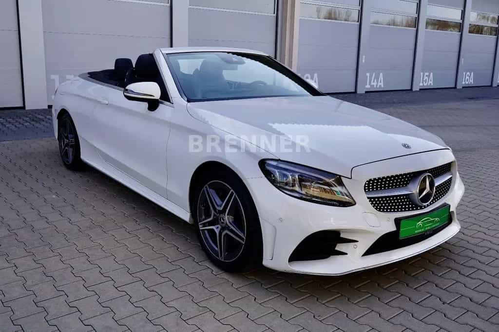 Mercedes-Benz C 200 Cabrio AMG Facelift Multibeam AHK Kamera 10/2018-photo-1