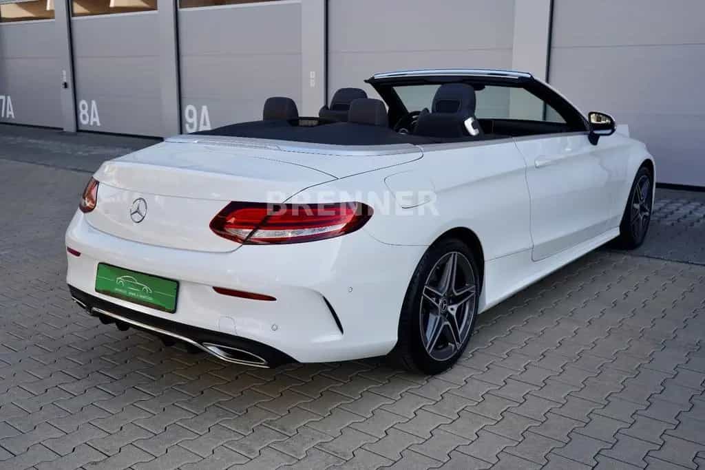 Mercedes-Benz C 200 Cabrio AMG Facelift Multibeam AHK Kamera 10/2018-photo-13