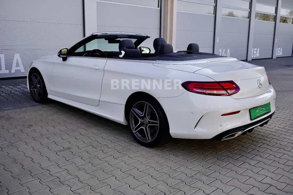 Mercedes-Benz C 200 Cabrio AMG Facelift Multibeam AHK Kamera 10/2018-photo-14