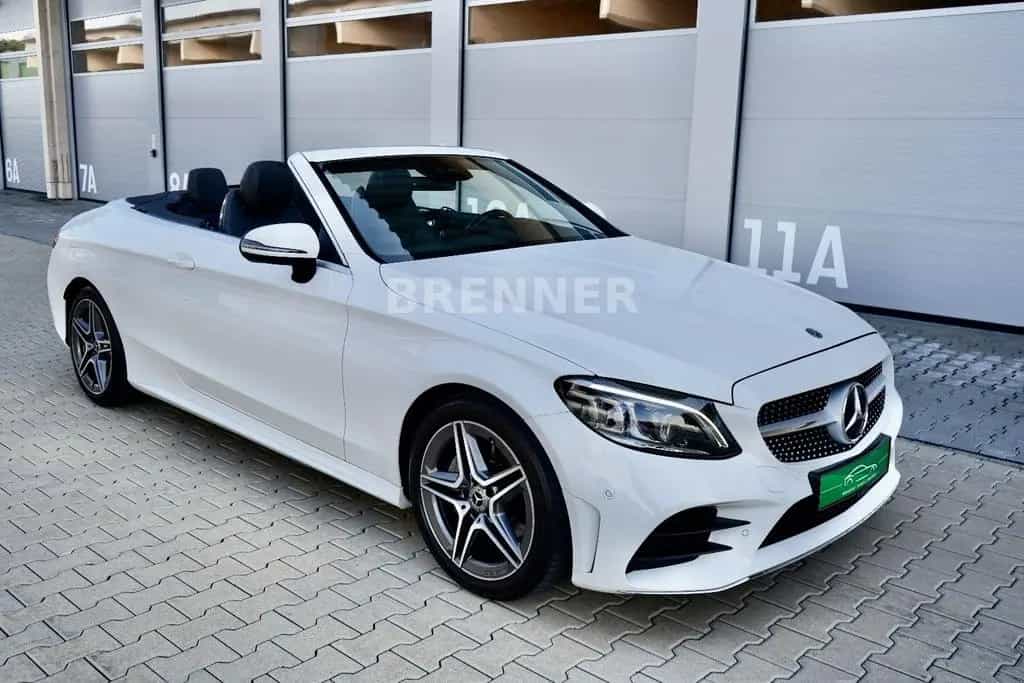 Mercedes-Benz C 200 Cabrio AMG Facelift Multibeam AHK Kamera 10/2018-photo-18