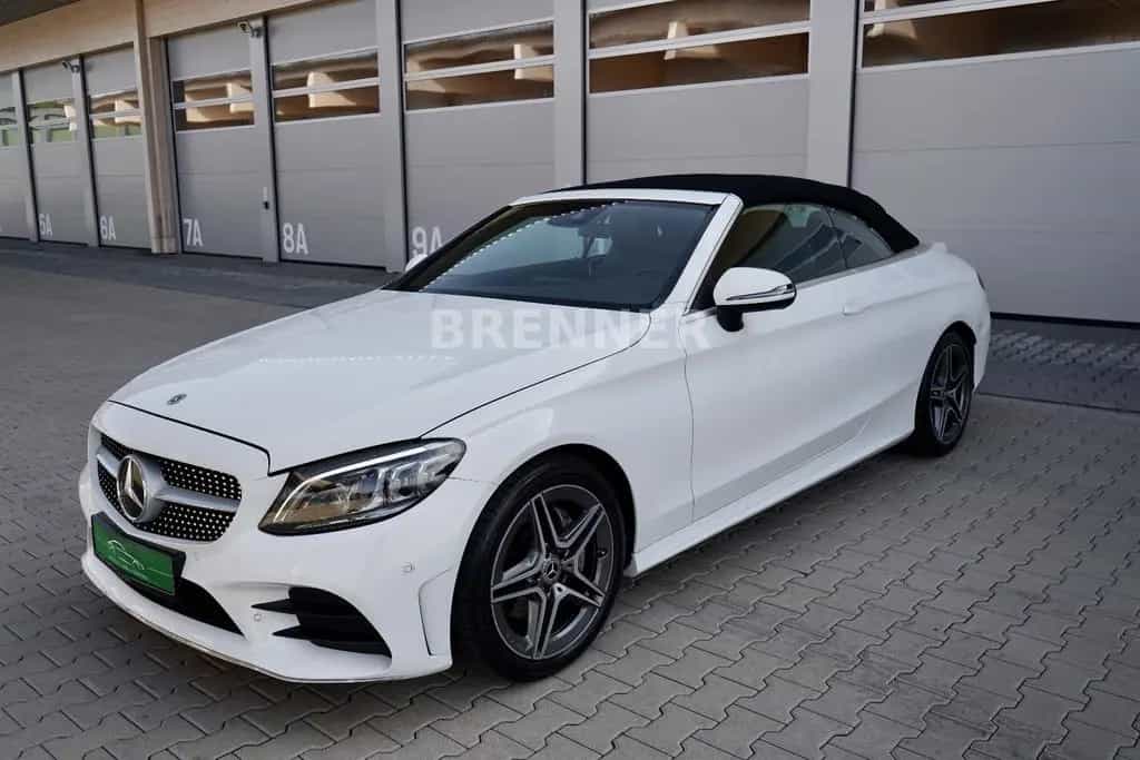 Mercedes-Benz C 200 Cabrio AMG Facelift Multibeam AHK Kamera 10/2018-photo-3