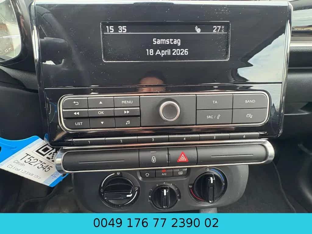 Citroën C3 Feel*SERVICE NEU*KLIMA*114.000KM*1.HAND* 03/2018-photo-21