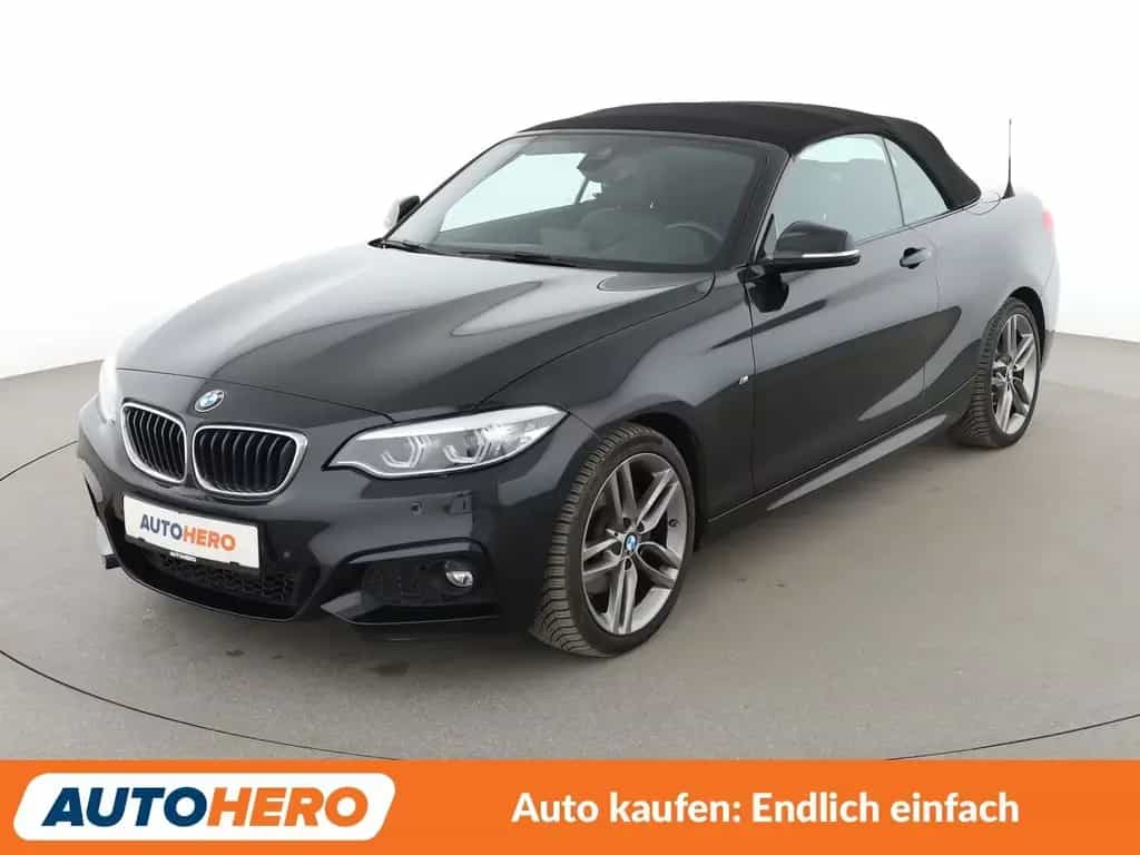 BMW 2 Series 220d M Sport Aut.*NAVI*TEMPO*LED*CAM*SHZ* 11/2017-photo-0