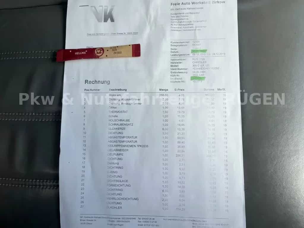 Chrysler 300C NEU Motor ca.88567 gelaufen 07/2006-photo-12