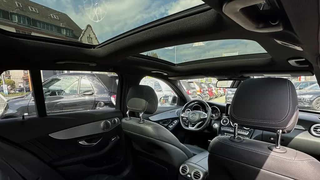 Mercedes-Benz C 250 d T AMG LINE! DISTR+! HUD! PANO! 360°! ILS! 12/2017-photo-13