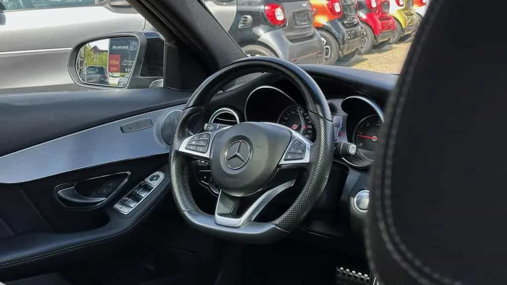 Mercedes-Benz C 250 d T AMG LINE! DISTR+! HUD! PANO! 360°! ILS! 12/2017-photo-27