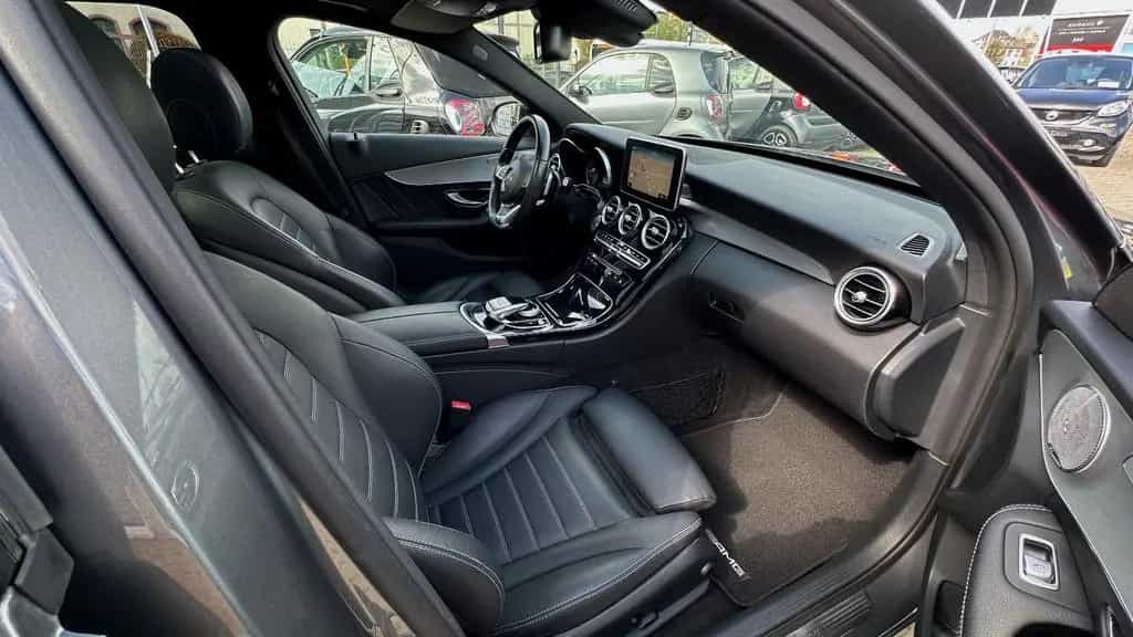 Mercedes-Benz C 250 d T AMG LINE! DISTR+! HUD! PANO! 360°! ILS! 12/2017-photo-3