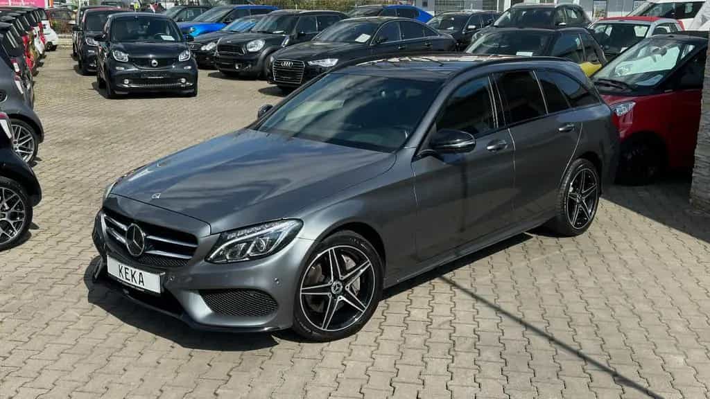 Mercedes-Benz C 250 d T AMG LINE! DISTR+! HUD! PANO! 360°! ILS! 12/2017-photo-32