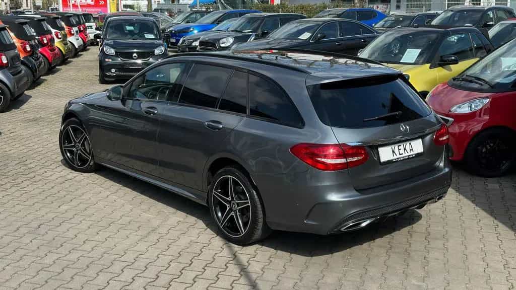 Mercedes-Benz C 250 d T AMG LINE! DISTR+! HUD! PANO! 360°! ILS! 12/2017-photo-33