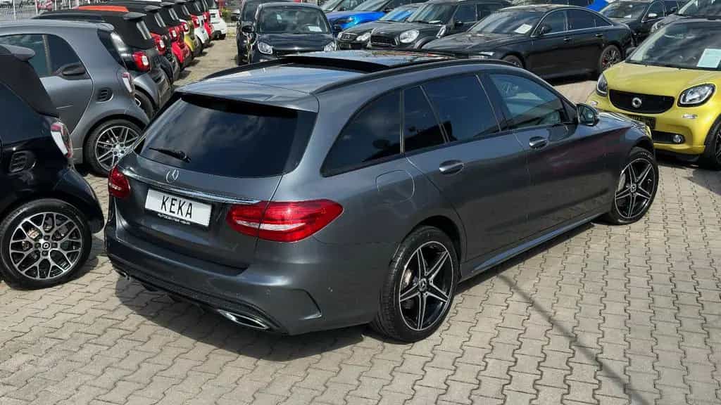 Mercedes-Benz C 250 d T AMG LINE! DISTR+! HUD! PANO! 360°! ILS! 12/2017-photo-35