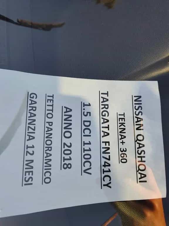 Nissan Qashqai 1.5 dCi 110cv Tekna+ TETTO 09/2018-photo-7