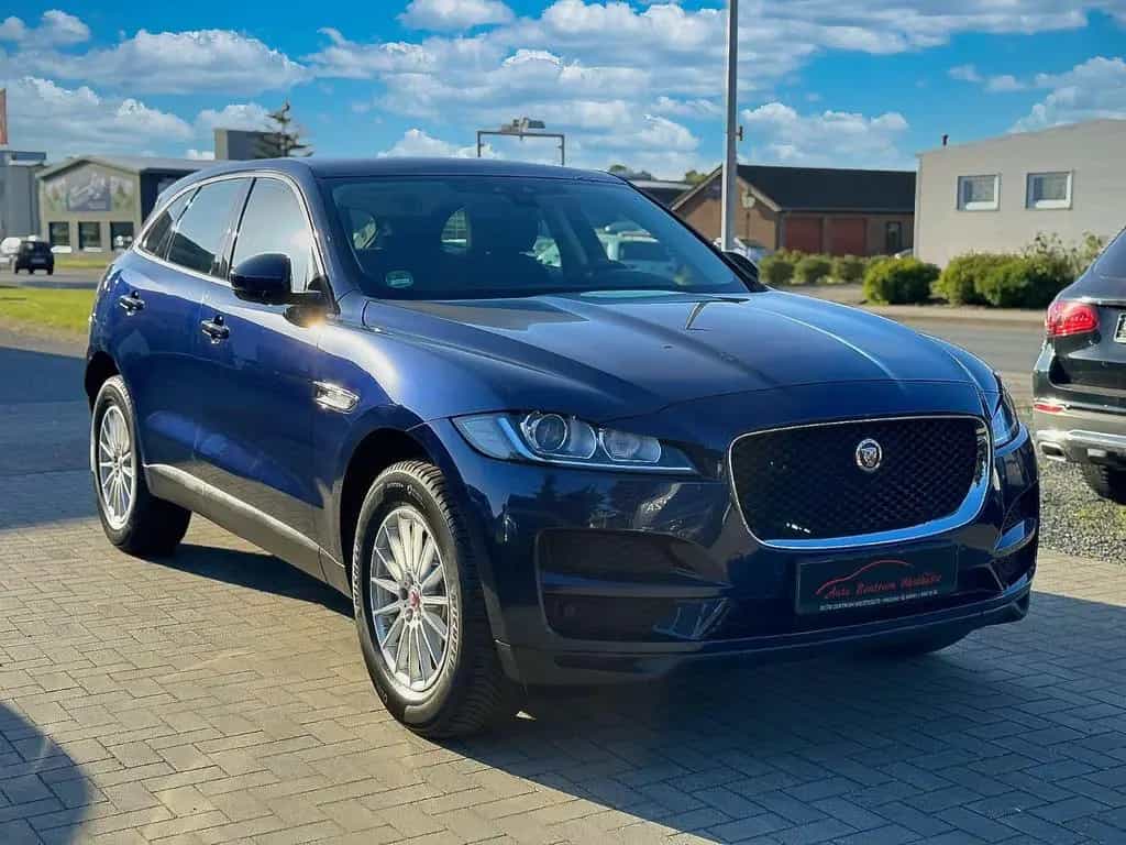 Jaguar F-Pace Pure AWD SHZ TEMPOMAT 1. Hand Scheckheft 03/2017-photo-0