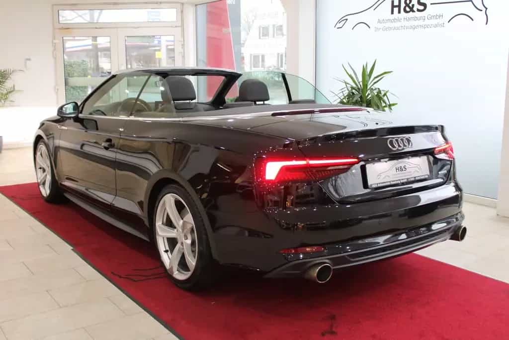 Audi A5 Cabriolet 2.0 TFSI quattro S-LINE-*MEMORY*NAV 10/2017-photo-1