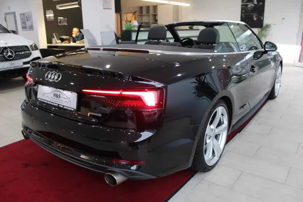 Audi A5 Cabriolet 2.0 TFSI quattro S-LINE-*MEMORY*NAV 10/2017-photo-3