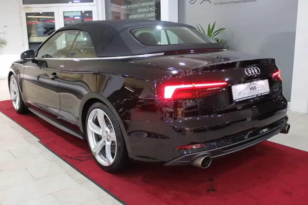 Audi A5 Cabriolet 2.0 TFSI quattro S-LINE-*MEMORY*NAV 10/2017-photo-9