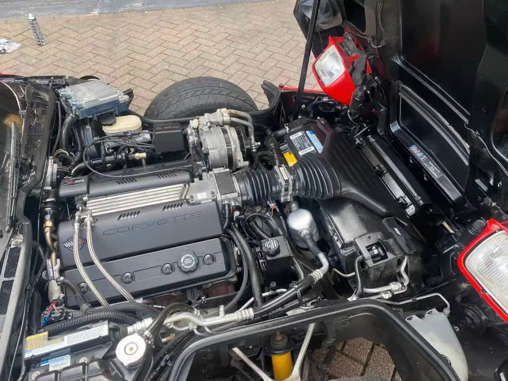 Corvette C4 CABRIO LT1 sehr schöne und gepflegt 07/1994-photo-10