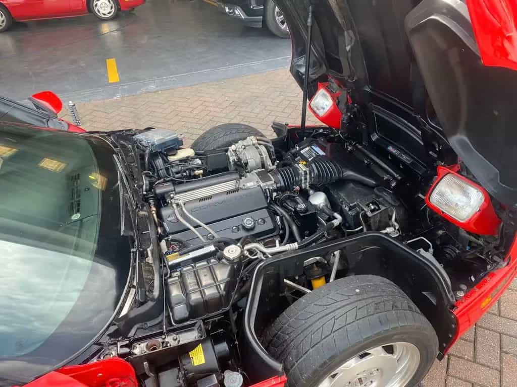 Corvette C4 CABRIO LT1 sehr schöne und gepflegt 07/1994-photo-11