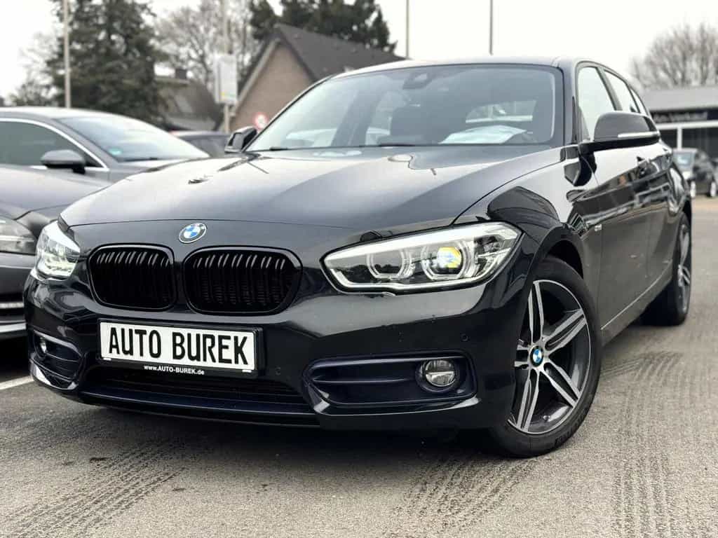 BMW 1 Series 118i 5trg Sport Line Navi Leder LED PDC MFL Shz 08/2017-photo-0
