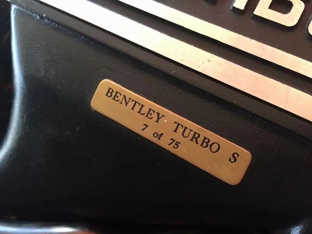 Bentley Turbo S *Limitiert auf 75 Stück*Blau-Beige* 02/1995-photo-11