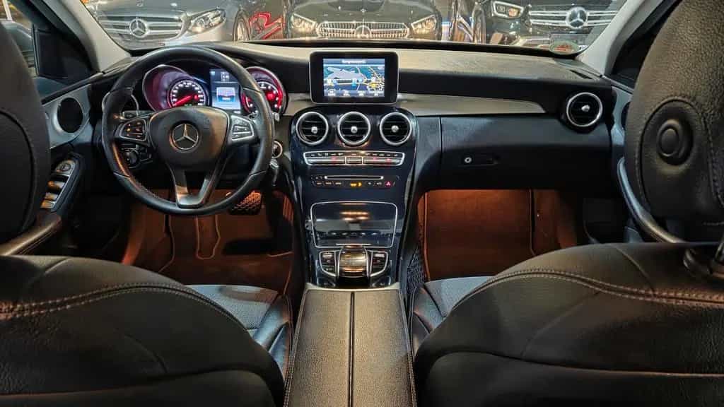 Mercedes-Benz C-Class 180T-AVANGARDE-AUT+AHK+LEDER+NAVI+KLIMAUT+TOP! 11/2016-photo-24