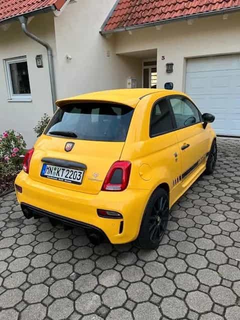Abarth 595 Competizione in Modena gelb unfallfrei 03/2021-photo-2