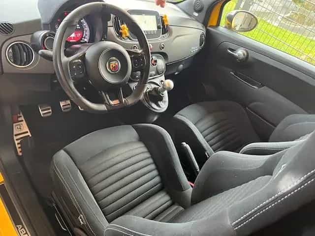 Abarth 595 Competizione in Modena gelb unfallfrei 03/2021-photo-7