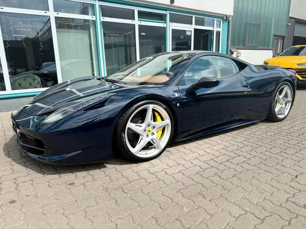Ferrari 458 Italia*BI-XENON*NAVI*BLUE POZZI 04/2010-photo-2