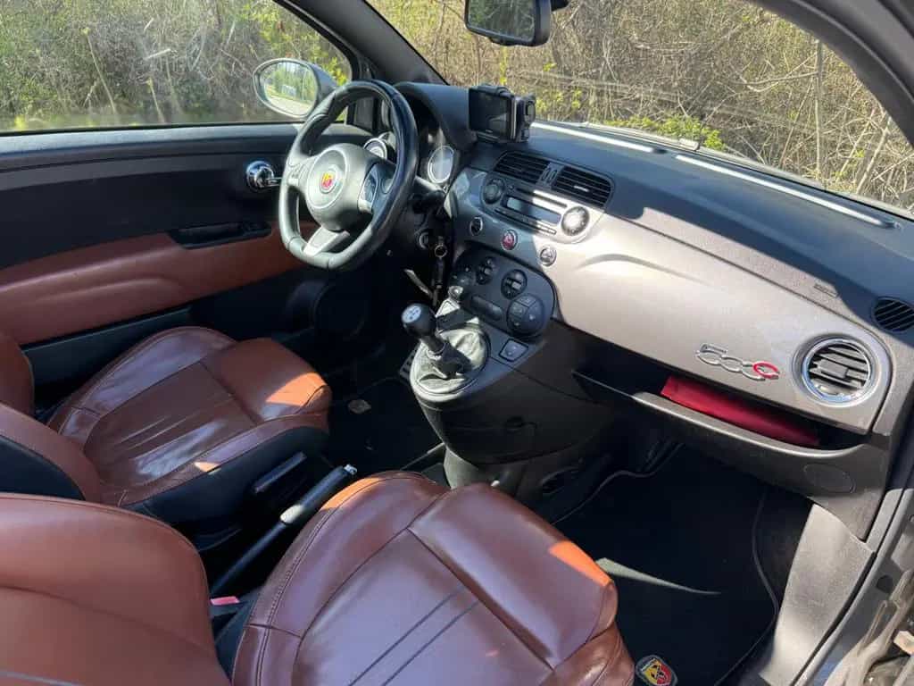 Abarth 500 Cabrio Basis Italia*LEDER*PDC*2.BESITZ* 05/2012-photo-12